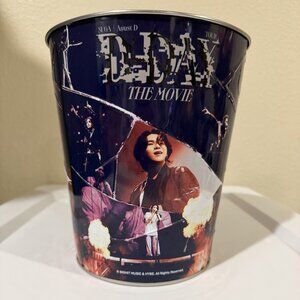 2024 SUGA | Agust D Tour D-DAY THE MOVIE Official Popcorn Bucket Tin 130oz BTS